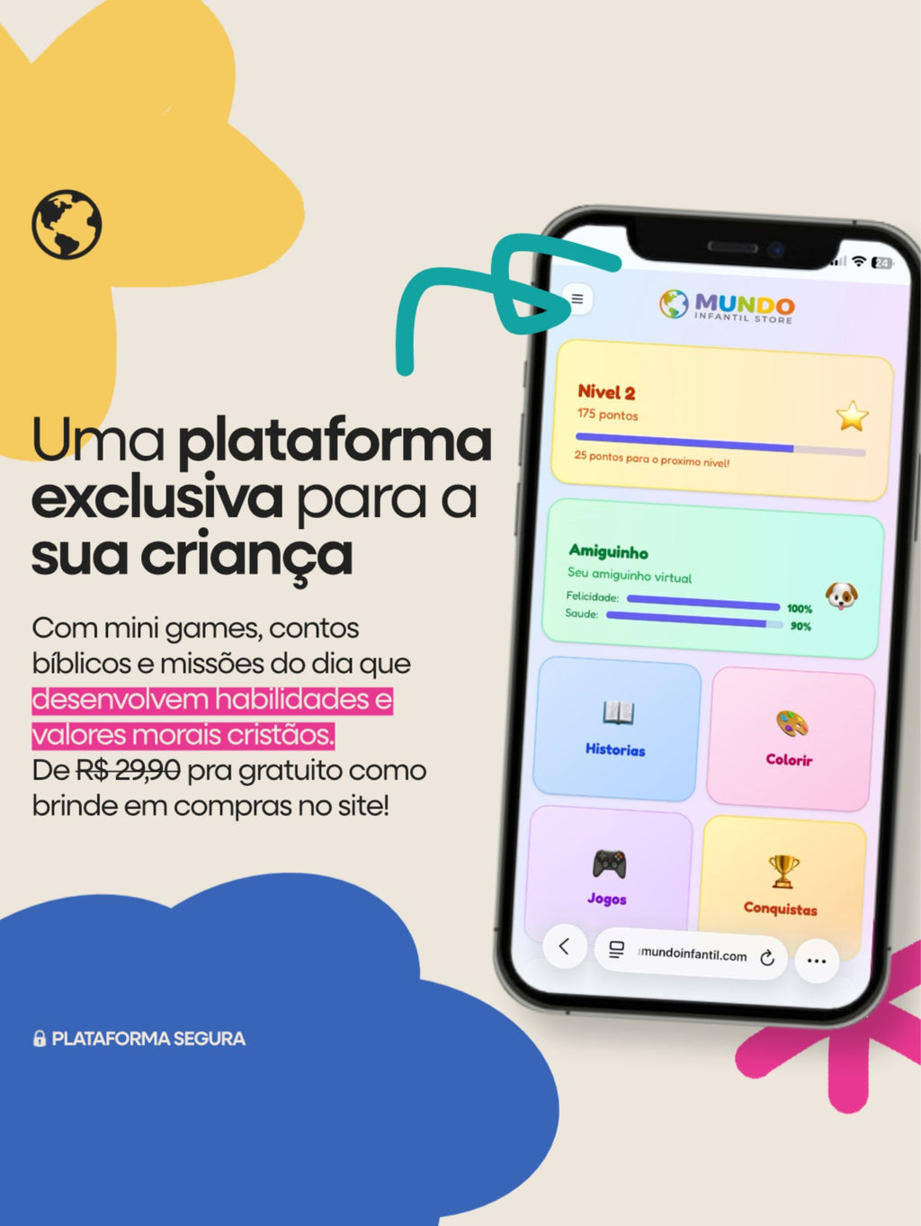 [BRINDE] Seu Mundo Infantil - Plataforma para crianças